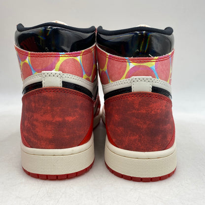 【中古美品】【メンズ】 NIKE × SPIDER-MAN ナイキ×スパイダーマン DV1748-601 AIR JORDAN 1 RETRO HIGH OG SP エア ジョーダン ワン レトロ ハイ オージー スニーカー シューズ 靴 160-260520-cs-07-izu サイズ：27cm カラー：UNIVERSITY RED/BLACK 万代Net店