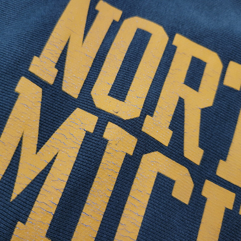 【中古品】【メンズ】 CHAMPION チャンピオン NORTHERN MICHIGAN UNIVERSITY ORIGINAL REVERSE WEAVE HOODED SWEATSHIRT フーデッド スウェットシャツ 146-260617-kh-12-izu サイズ：XL カラー：グリーン 万代Net店