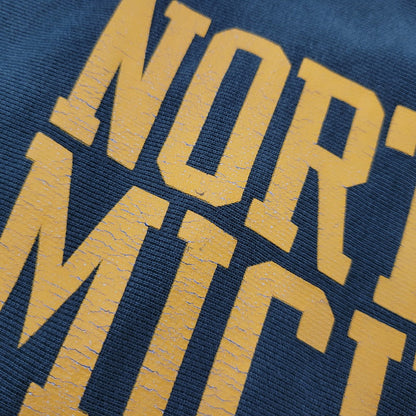 【中古品】【メンズ】 CHAMPION チャンピオン NORTHERN MICHIGAN UNIVERSITY ORIGINAL REVERSE WEAVE HOODED SWEATSHIRT フーデッド スウェットシャツ 146-260617-kh-12-izu サイズ：XL カラー：グリーン 万代Net店