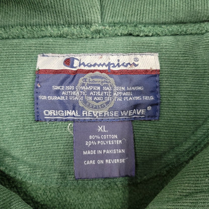 【中古品】【メンズ】 CHAMPION チャンピオン NORTHERN MICHIGAN UNIVERSITY ORIGINAL REVERSE WEAVE HOODED SWEATSHIRT フーデッド スウェットシャツ 146-260617-kh-12-izu サイズ：XL カラー：グリーン 万代Net店