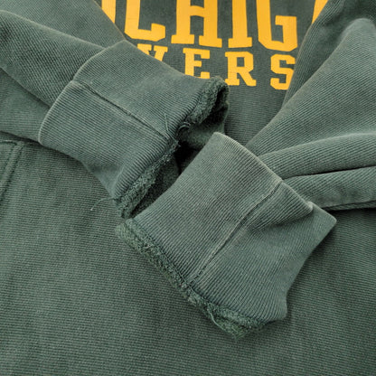 【中古品】【メンズ】 CHAMPION チャンピオン NORTHERN MICHIGAN UNIVERSITY ORIGINAL REVERSE WEAVE HOODED SWEATSHIRT フーデッド スウェットシャツ 146-260617-kh-12-izu サイズ：XL カラー：グリーン 万代Net店