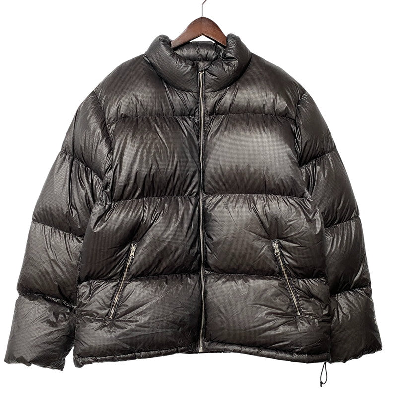 【中古品】【メンズ】 STUSSY ステューシー 115742 DOWN PUFFER PARACHUTE RIPSTOP ダウン パッファ パラシュート リップストップ ジャケット アウター 142-260906-kh-10-izu サイズ：XL カラー：チャコール系 万代Net店