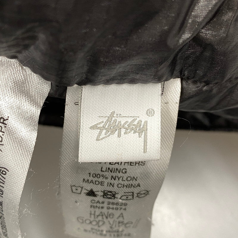【中古品】【メンズ】 STUSSY ステューシー 115742 DOWN PUFFER PARACHUTE RIPSTOP ダウン パッファ パラシュート リップストップ ジャケット アウター 142-260906-kh-10-izu サイズ：XL カラー：チャコール系 万代Net店