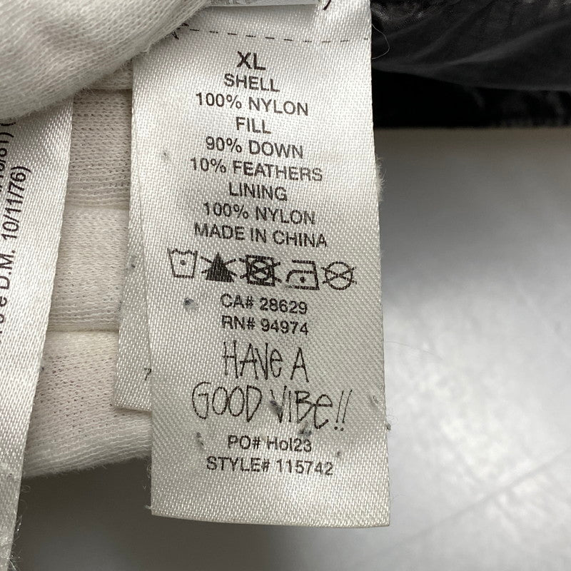 【中古品】【メンズ】 STUSSY ステューシー 115742 DOWN PUFFER PARACHUTE RIPSTOP ダウン パッファ パラシュート リップストップ ジャケット アウター 142-260906-kh-10-izu サイズ：XL カラー：チャコール系 万代Net店