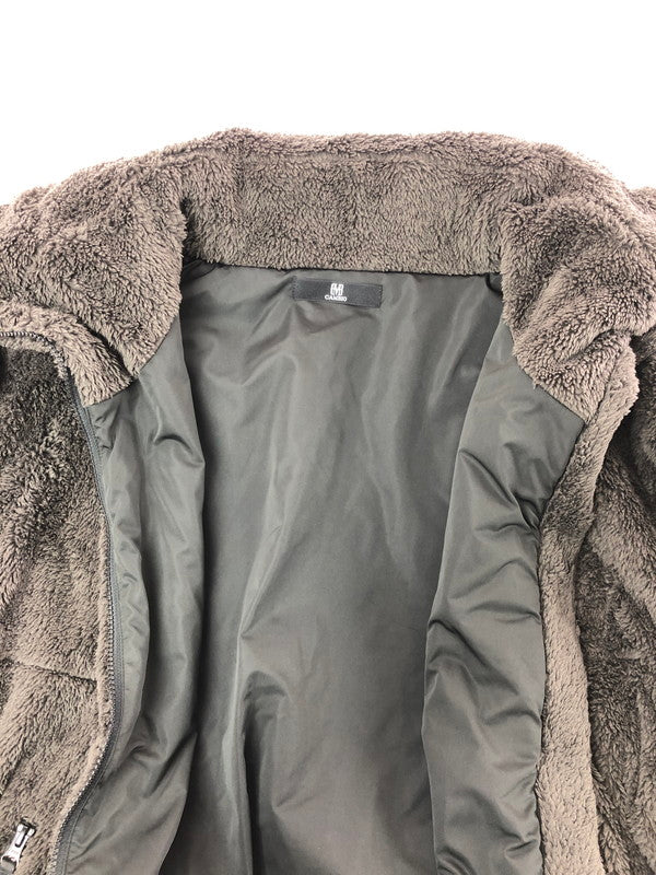 【中古品】【メンズ】 CAMBIO カンビオ BOA FLEECE ボア フリース ジャケット アウター 147-260714-rt-07-tag サイズ：M カラー：グレー 万代Net店