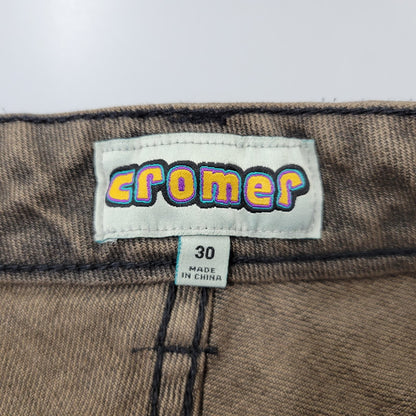 【中古美品】【メンズ】 HUF ハフ PT00310 CROMER WASHED PANTS クローマー ウォッシュド パンツ ボトムス ズボン 153-260710-cs-22-izu サイズ：30 カラー：COFFEE 万代Net店