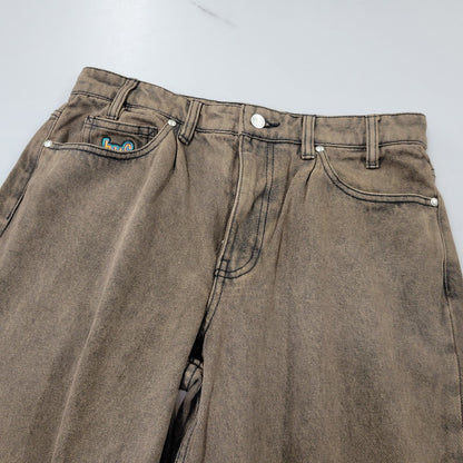 【中古美品】【メンズ】 HUF ハフ PT00310 CROMER WASHED PANTS クローマー ウォッシュド パンツ ボトムス ズボン 153-260710-cs-22-izu サイズ：30 カラー：COFFEE 万代Net店