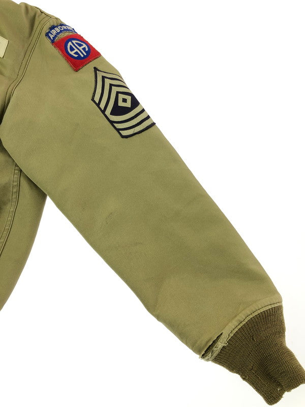【現状渡し品】【メンズ】 THE REAL MCCOY'S ザ リアル マッコイ PATCH TANKER JACKET 55-J-10 パッチ タンカー ジャケット アウター 145-260714-rt-08-tag サイズ：M カラー：カーキ 万代Net店