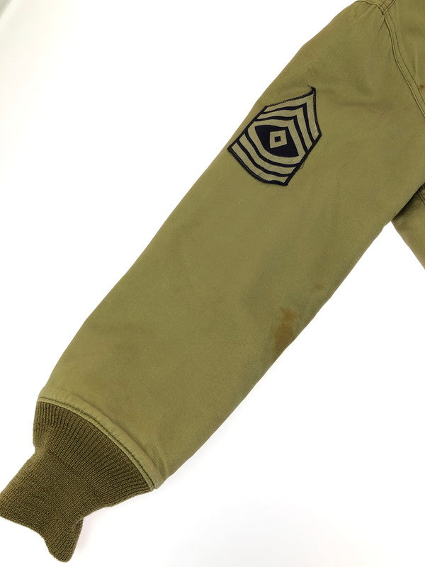 【現状渡し品】【メンズ】 THE REAL MCCOY'S ザ リアル マッコイ PATCH TANKER JACKET 55-J-10 パッチ タンカー ジャケット アウター 145-260714-rt-08-tag サイズ：M カラー：カーキ 万代Net店