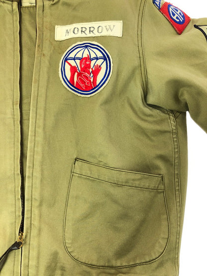 【現状渡し品】【メンズ】 THE REAL MCCOY'S ザ リアル マッコイ PATCH TANKER JACKET 55-J-10 パッチ タンカー ジャケット アウター 145-260714-rt-08-tag サイズ：M カラー：カーキ 万代Net店