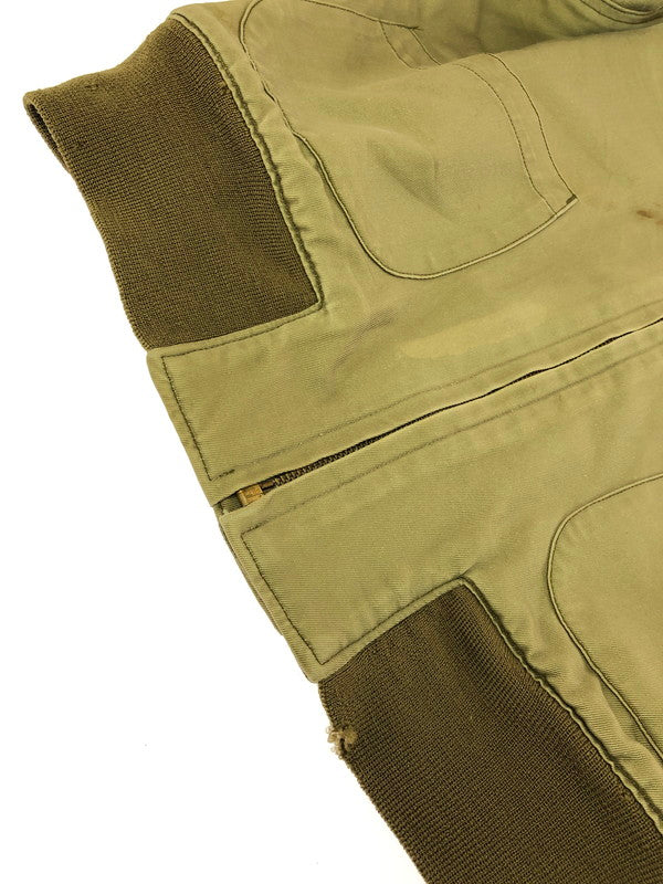【現状渡し品】【メンズ】 THE REAL MCCOY'S ザ リアル マッコイ PATCH TANKER JACKET 55-J-10 パッチ タンカー ジャケット アウター 145-260714-rt-08-tag サイズ：M カラー：カーキ 万代Net店