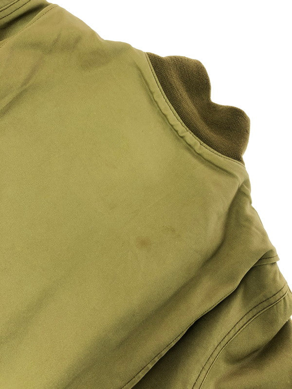【現状渡し品】【メンズ】 THE REAL MCCOY'S ザ リアル マッコイ PATCH TANKER JACKET 55-J-10 パッチ タンカー ジャケット アウター 145-260714-rt-08-tag サイズ：M カラー：カーキ 万代Net店