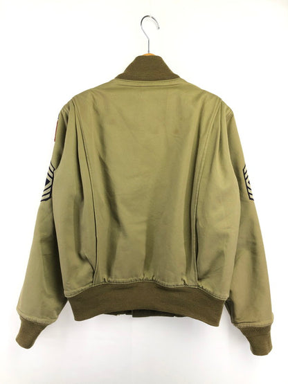 【現状渡し品】【メンズ】 THE REAL MCCOY'S ザ リアル マッコイ PATCH TANKER JACKET 55-J-10 パッチ タンカー ジャケット アウター 145-260714-rt-08-tag サイズ：M カラー：カーキ 万代Net店