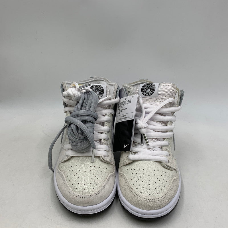 【中古美品】【メンズ/レディース】 × ANTIHERO アンチヒーロー HM5837-100 DUNK HIGH ダンク ハイ QS スニーカー シューズ 靴 160-260418-ya-08-izu サイズ：25cm カラー：WHITE 万代Net店