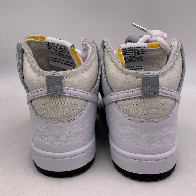 【中古美品】【メンズ/レディース】 × ANTIHERO アンチヒーロー HM5837-100 DUNK HIGH ダンク ハイ QS スニーカー シューズ 靴 160-260418-ya-08-izu サイズ：25cm カラー：WHITE 万代Net店
