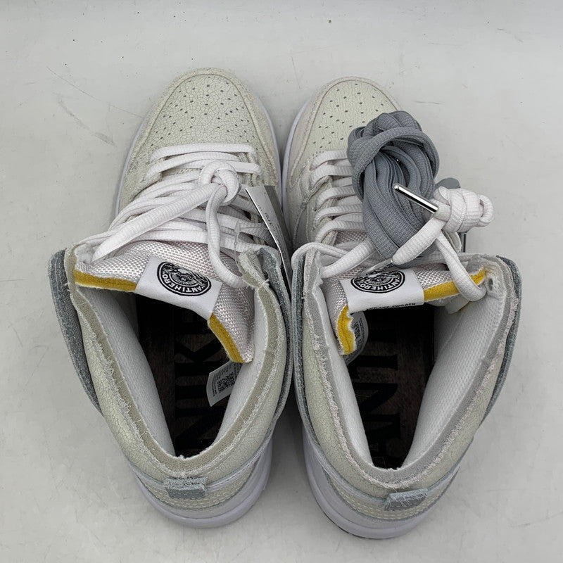 【中古美品】【メンズ/レディース】 × ANTIHERO アンチヒーロー HM5837-100 DUNK HIGH ダンク ハイ QS スニーカー シューズ 靴 160-260418-ya-08-izu サイズ：25cm カラー：WHITE 万代Net店