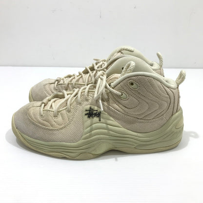 【中古品】【メンズ】 NIKE ナイキ × STUSSY ステューシー AIR PENNY II SP DQ5674-200 エア ペニー ツー スニーカー 靴 160-260424-rt-19-tagh サイズ：27.5cm US9.5 カラー：FOSSIL/FOSSIL-FOSSIL 万代Net店