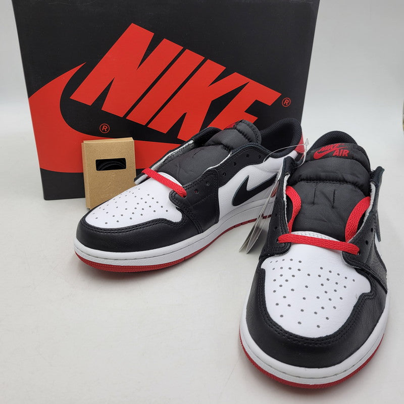【中古美品】【メンズ】 NIKE ナイキ AIR JORDAN 1 RETRO LOW OG CZ0790-106 エア ジョーダン 1 レトロ ロー OG スニーカー シューズ 靴 160-260417-as-06-izu サイズ：27cm カラー：WHITE/BLACK-VARSITY RED 万代Net店