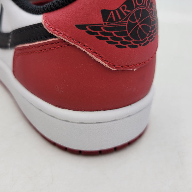 【中古美品】【メンズ】 NIKE ナイキ AIR JORDAN 1 RETRO LOW OG CZ0790-106 エア ジョーダン 1 レトロ ロー OG スニーカー シューズ 靴 160-260417-as-06-izu サイズ：27cm カラー：WHITE/BLACK-VARSITY RED 万代Net店