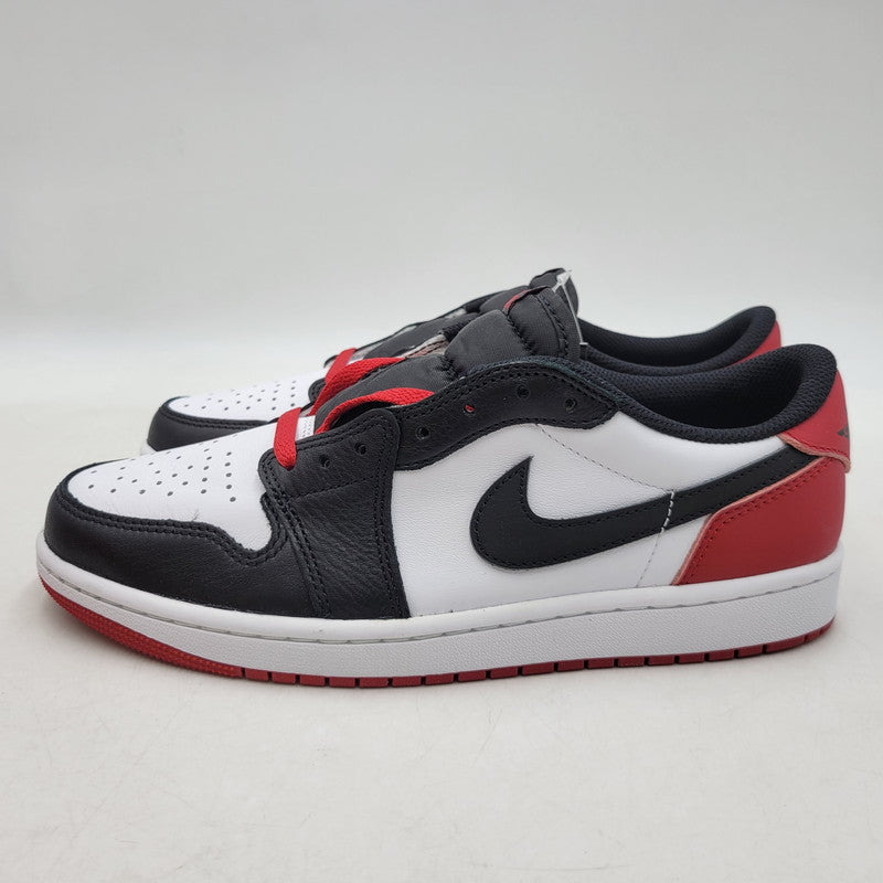 【中古美品】【メンズ】 NIKE ナイキ AIR JORDAN 1 RETRO LOW OG CZ0790-106 エア ジョーダン 1 レトロ ロー OG スニーカー シューズ 靴 160-260417-as-06-izu サイズ：27cm カラー：WHITE/BLACK-VARSITY RED 万代Net店