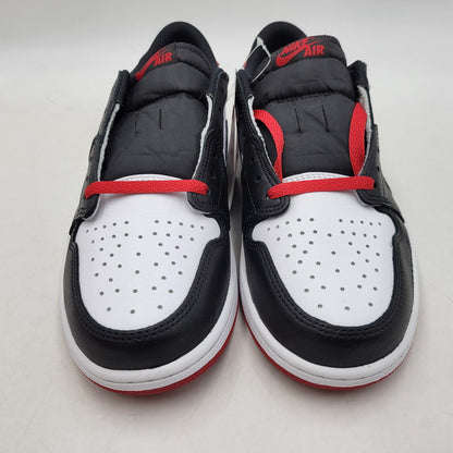 【中古美品】【メンズ】 NIKE ナイキ AIR JORDAN 1 RETRO LOW OG CZ0790-106 エア ジョーダン 1 レトロ ロー OG スニーカー シューズ 靴 160-260417-as-06-izu サイズ：27cm カラー：WHITE/BLACK-VARSITY RED 万代Net店
