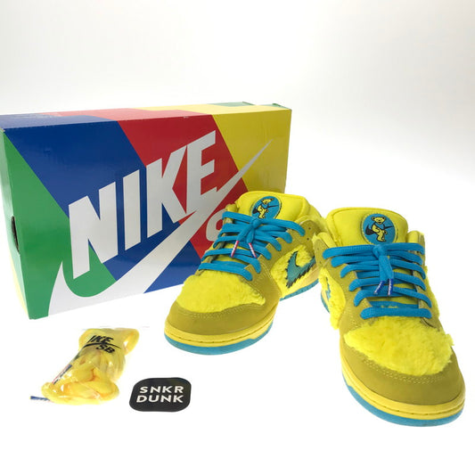 【中古品】【メンズ】 NIKE SB ナイキエスビー×GRATEFUL DEAD グレイトフル デッド DUNK LOW PRO QS CJ5378-700 ダンク ロー プロ スニーカー 靴 160-260510-na-06-tagh サイズ：26cm US 8 カラー：OPTI YELLOW/BLUE FURY 万代Net店