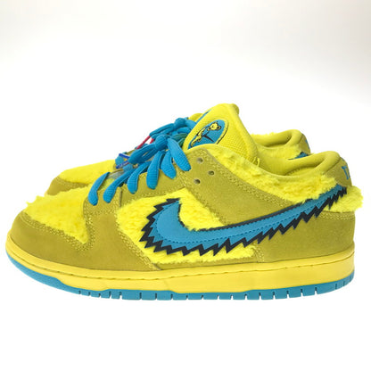 【中古品】【メンズ】 NIKE SB ナイキエスビー×GRATEFUL DEAD グレイトフル デッド DUNK LOW PRO QS CJ5378-700 ダンク ロー プロ スニーカー 靴 160-260510-na-06-tagh サイズ：26cm US 8 カラー：OPTI YELLOW/BLUE FURY 万代Net店