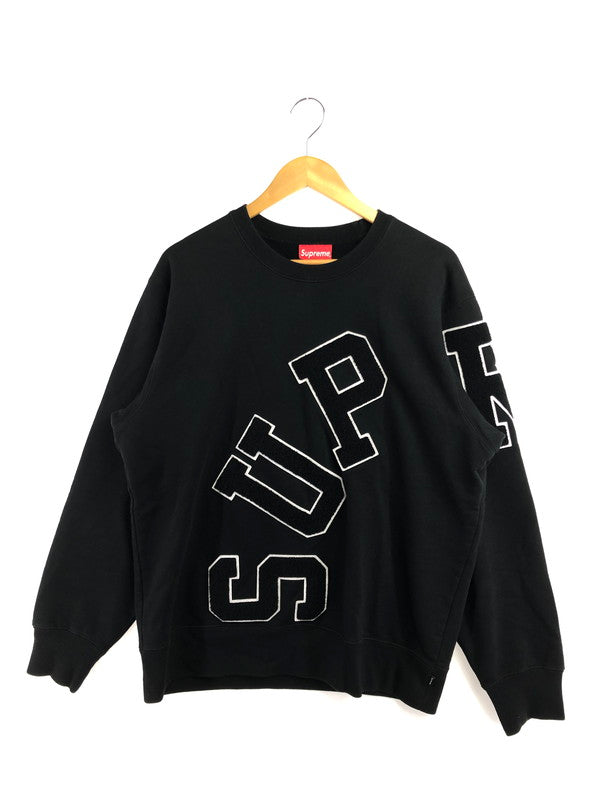 【中古品】【メンズ】 SUPREME シュプリーム 20AW BIG ARC CREWNECK ビッグ アーク クルーネック スウェット トレーナー 149-260514-rt-06-tagh サイズ：L カラー：ブラック 万代Net店