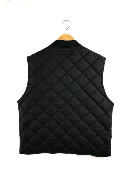【中古品】【メンズ】 SUPREME シュプリーム 23AW PINS QUILTED WORK VEST キルテッド ワークベスト トップス 149-260514-rt-07-tagh サイズ：L カラー：ブラック 万代Net店