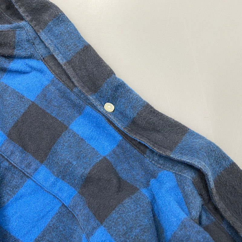 【中古品】【メンズ】 SUPREME シュプリーム BUFFALO CHECK SHIRT バッファロー チェック シャツ トップス 149-260616-kh-13-izu サイズ：M カラー：ブルー×ブラック 万代Net店