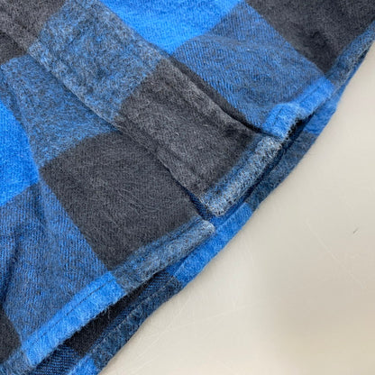 【中古品】【メンズ】 SUPREME シュプリーム BUFFALO CHECK SHIRT バッファロー チェック シャツ トップス 149-260616-kh-13-izu サイズ：M カラー：ブルー×ブラック 万代Net店