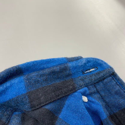 【中古品】【メンズ】 SUPREME シュプリーム BUFFALO CHECK SHIRT バッファロー チェック シャツ トップス 149-260616-kh-13-izu サイズ：M カラー：ブルー×ブラック 万代Net店