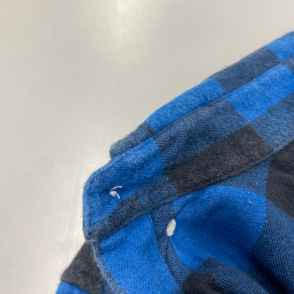 【中古品】【メンズ】 SUPREME シュプリーム BUFFALO CHECK SHIRT バッファロー チェック シャツ トップス 149-260616-kh-13-izu サイズ：M カラー：ブルー×ブラック 万代Net店