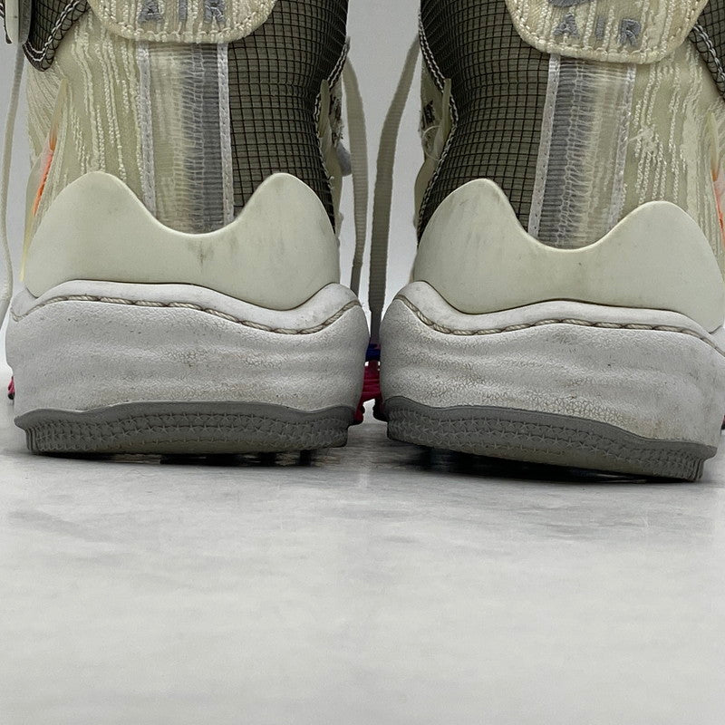 【中古品】【メンズ】 NIKE ナイキ × OFF-WHITE オフホワイト DO6290-100 AIR FORCE 1 MID エア フォース 1 ミッド スニーカー 靴 160-260611-kh-07-izu サイズ：27 カラー：WHITE/CLEAR-WHITE 万代Net店