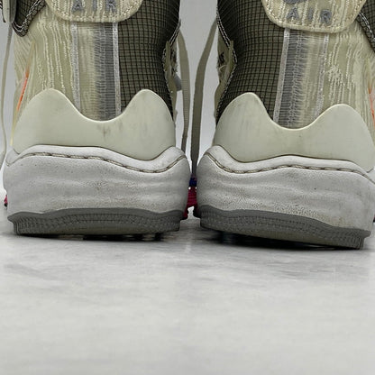 【中古品】【メンズ】 NIKE ナイキ × OFF-WHITE オフホワイト DO6290-100 AIR FORCE 1 MID エア フォース 1 ミッド スニーカー 靴 160-260611-kh-07-izu サイズ：27 カラー：WHITE/CLEAR-WHITE 万代Net店