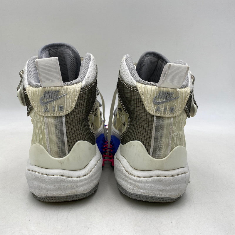 【中古品】【メンズ】 NIKE ナイキ × OFF-WHITE オフホワイト DO6290-100 AIR FORCE 1 MID エア フォース 1 ミッド スニーカー 靴 160-260611-kh-07-izu サイズ：27 カラー：WHITE/CLEAR-WHITE 万代Net店