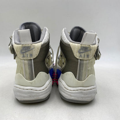【中古品】【メンズ】 NIKE ナイキ × OFF-WHITE オフホワイト DO6290-100 AIR FORCE 1 MID エア フォース 1 ミッド スニーカー 靴 160-260611-kh-07-izu サイズ：27 カラー：WHITE/CLEAR-WHITE 万代Net店