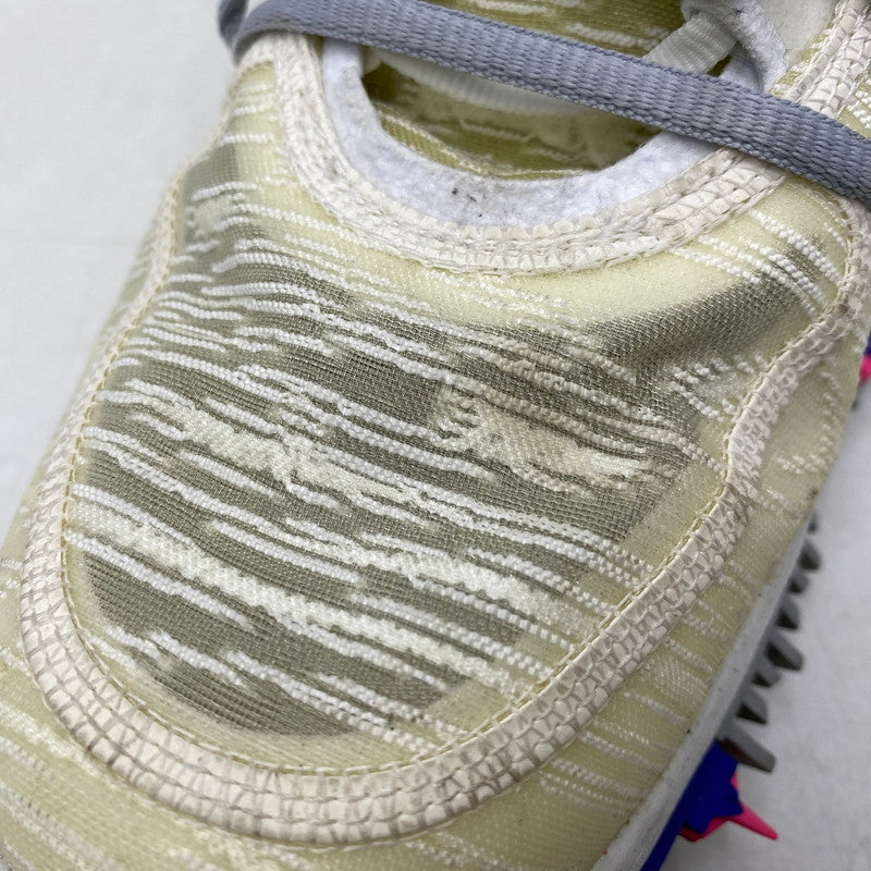 【中古品】【メンズ】 NIKE ナイキ × OFF-WHITE オフホワイト DO6290-100 AIR FORCE 1 MID エア フォース 1 ミッド スニーカー 靴 160-260611-kh-07-izu サイズ：27 カラー：WHITE/CLEAR-WHITE 万代Net店
