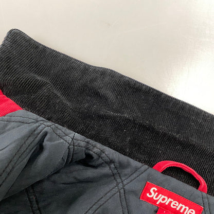 【中古品】【メンズ】 SUPREME シュプリーム OLD ENGLISH CANVAS WORK JACKET オールド イングリッシュ キャンバス ワーク ジャケット アウター 149-260906-kh-13-izu サイズ：L カラー：ブラック×レッド 万代Net店