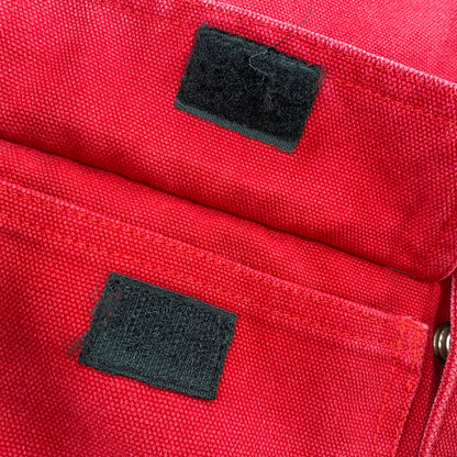 【中古品】【メンズ】 SUPREME シュプリーム OLD ENGLISH CANVAS WORK JACKET オールド イングリッシュ キャンバス ワーク ジャケット アウター 149-260906-kh-13-izu サイズ：L カラー：ブラック×レッド 万代Net店
