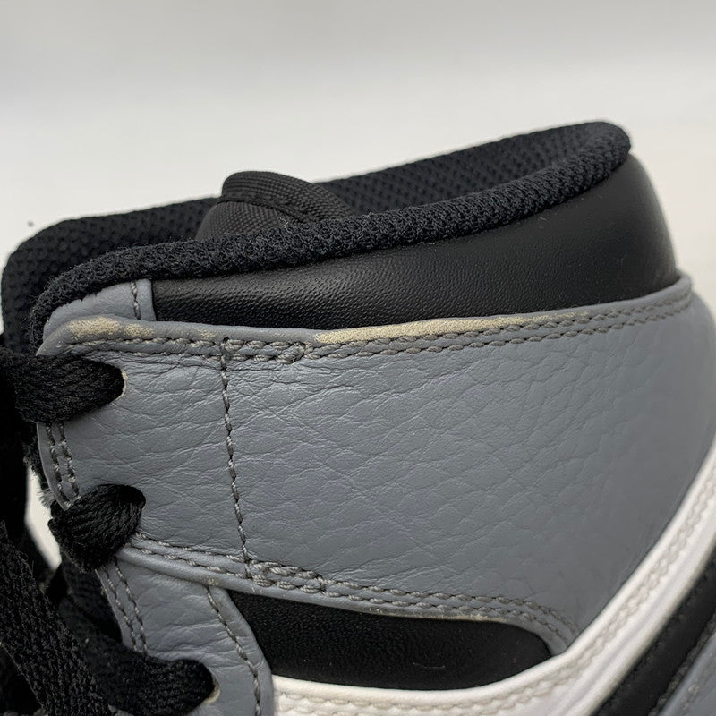 【中古品】【メンズ】 NIKE ナイキ 332550-024 AIR JORDAN エアジョーダン 1 RETRO HIGH レトロ ハイ スニーカー シューズ 靴 160-260625-ya-13-izu サイズ：28cm カラー：GREY/BLACK-WHITE 万代Net店