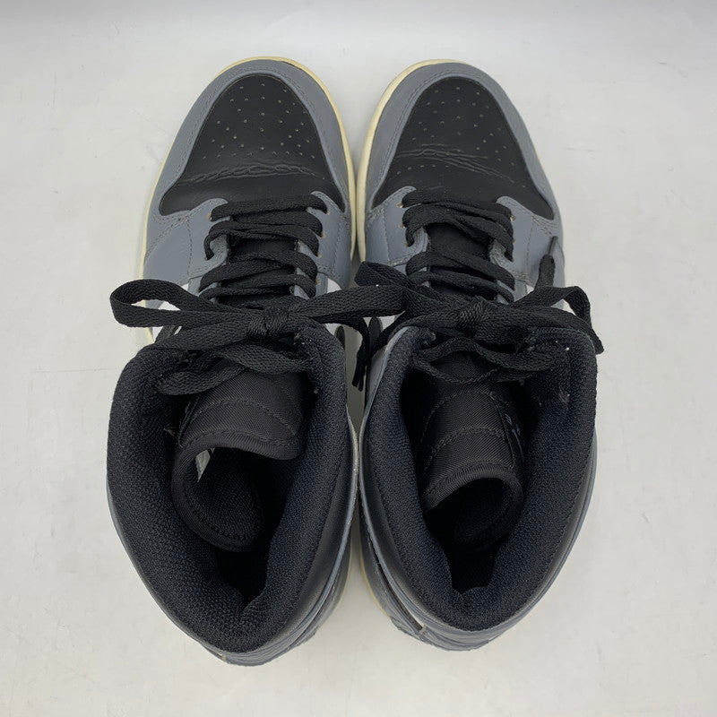【中古品】【メンズ】 NIKE ナイキ 332550-024 AIR JORDAN エアジョーダン 1 RETRO HIGH レトロ ハイ スニーカー シューズ 靴 160-260625-ya-13-izu サイズ：28cm カラー：GREY/BLACK-WHITE 万代Net店