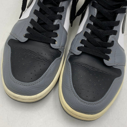 【中古品】【メンズ】 NIKE ナイキ 332550-024 AIR JORDAN エアジョーダン 1 RETRO HIGH レトロ ハイ スニーカー シューズ 靴 160-260625-ya-13-izu サイズ：28cm カラー：GREY/BLACK-WHITE 万代Net店