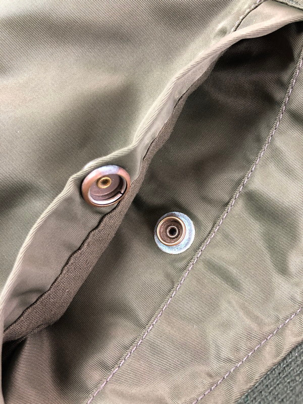 【中古品】【メンズ】 X-LARGE エクストラ ラージ × ALPHA INDUSTRIES アルファ コラボ MA-1 エムエーワン ジャケット アウター 142-260714-rt-09-tag サイズ：M カラー：カーキ 万代Net店