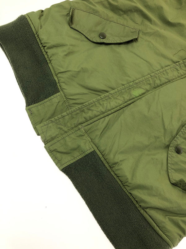 【中古品】【メンズ】 X-LARGE エクストラ ラージ × ALPHA INDUSTRIES アルファ コラボ MA-1 エムエーワン ジャケット アウター 142-260714-rt-09-tag サイズ：M カラー：カーキ 万代Net店