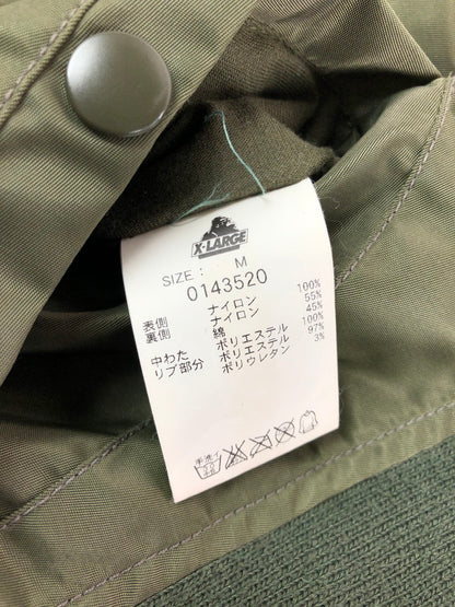 【中古品】【メンズ】 X-LARGE エクストラ ラージ × ALPHA INDUSTRIES アルファ コラボ MA-1 エムエーワン ジャケット アウター 142-260714-rt-09-tag サイズ：M カラー：カーキ 万代Net店
