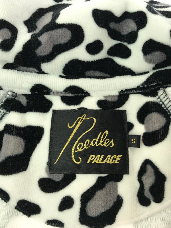【中古品】【メンズ】 PALACE パレス × NEEDLES ニードルズ TRACK JACKET トラックジャケット 140-260629-na-13-tagh サイズ：S カラー：SNOW LEOPARD 万代Net店