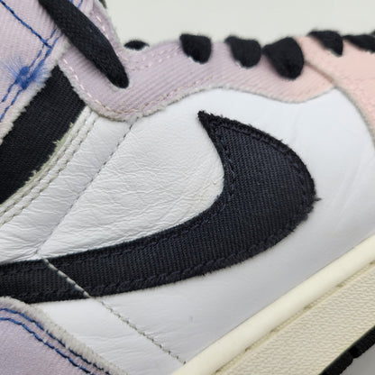 【中古品】【メンズ】 NIKE ナイキ AIR JORDAN 1 RETRO HI OG CRAFT DX0054-805 エア ジョーダン 1 レトロ HI OG クラフト スニーカー 靴 160-260527-as-19-izu サイズ：27cm カラー：VIVID ORANGE/BLACK-ICED LILAC-TRUE BLUE 万代Net店