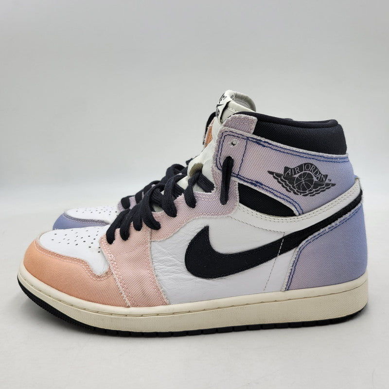 【中古品】【メンズ】 NIKE ナイキ AIR JORDAN 1 RETRO HI OG CRAFT DX0054-805 エア ジョーダン 1 レトロ HI OG クラフト スニーカー 靴 160-260527-as-19-izu サイズ：27cm カラー：VIVID ORANGE/BLACK-ICED LILAC-TRUE BLUE 万代Net店