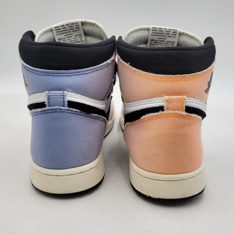 【中古品】【メンズ】 NIKE ナイキ AIR JORDAN 1 RETRO HI OG CRAFT DX0054-805 エア ジョーダン 1 レトロ HI OG クラフト スニーカー 靴 160-260527-as-19-izu サイズ：27cm カラー：VIVID ORANGE/BLACK-ICED LILAC-TRUE BLUE 万代Net店